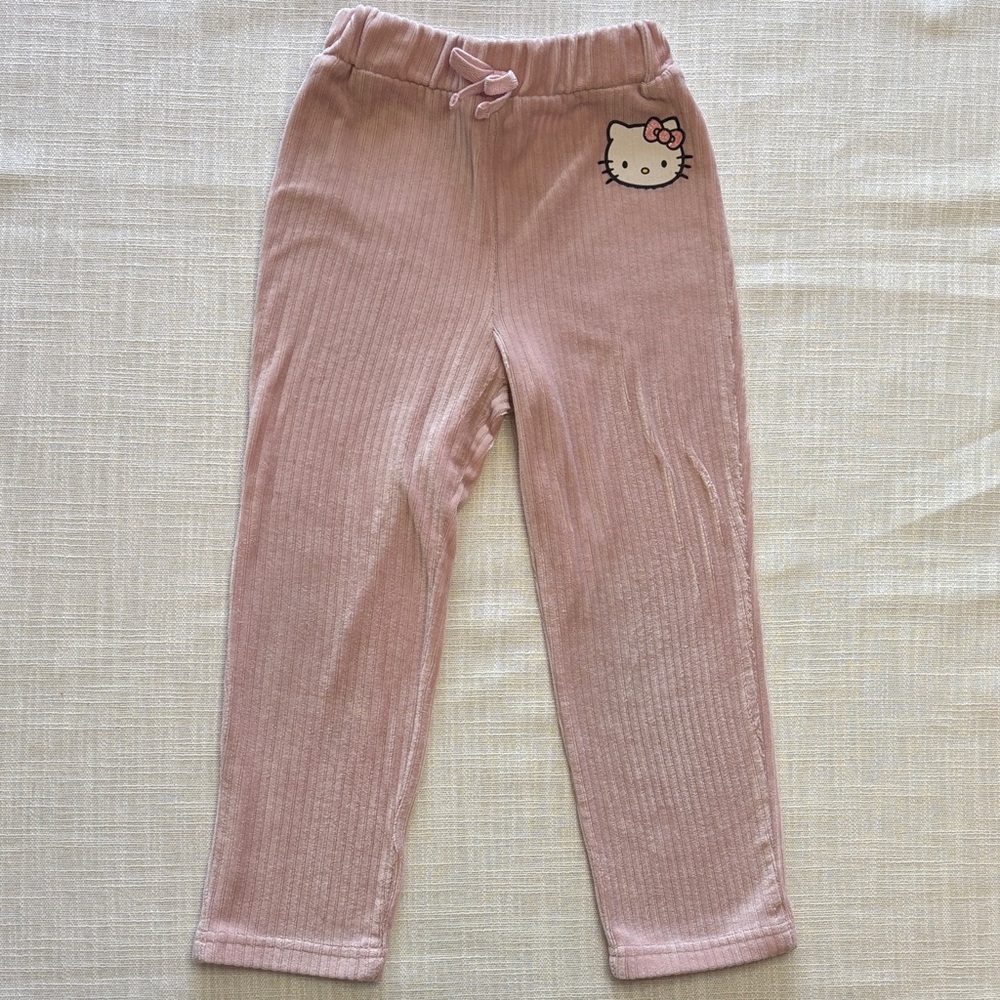 Hello Kitty Blush Pink Casual Kids Pants